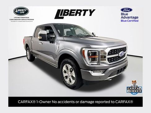 Certified 2022 Ford F150 Platinum w/ Equipment Group 701A High image 1