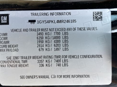 Used 2021 Cadillac Escalade ESV Sport w/ Driver Assist Tech Package AWD/4WD image 52
