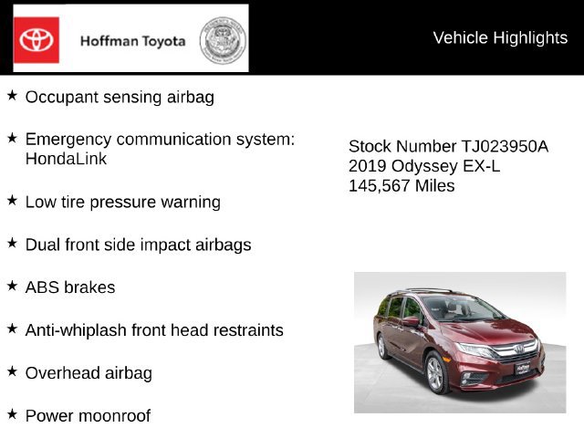 Used 2019 Honda Odyssey EX-L image 25