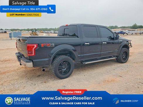 Used 2016 Ford F150 Lariat AWD/4WD image 4