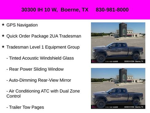 Used 2026 RAM 2500 Tradesman w/ Power Wagon Package AWD/4WD image 10