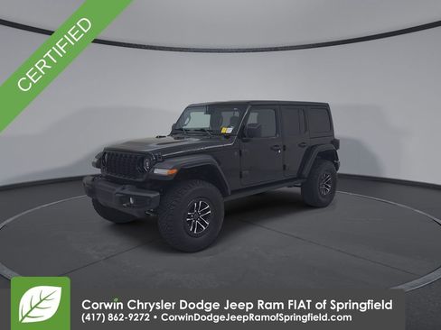 Certified 2025 Jeep Wrangler Unlimited Sport AWD/4WD image 7