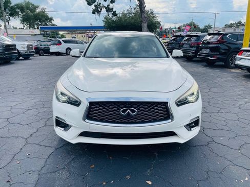 Used 2018 INFINITI Q50 Luxe w/ Sensory Package (Luxe) RWD image 3