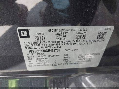 Used 2016 Cadillac Escalade Luxury RWD image 16