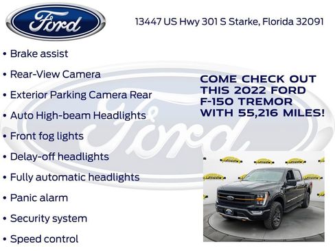Used 2022 Ford F150 Tremor w/ Equipment Group 401A Mid image 32