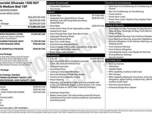 Used 2023 Chevrolet Silverado 1500 RST w/ Convenience Package II AWD/4WD image 12