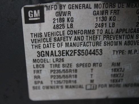 Used 2015 Chevrolet Captiva Sport LT image 10