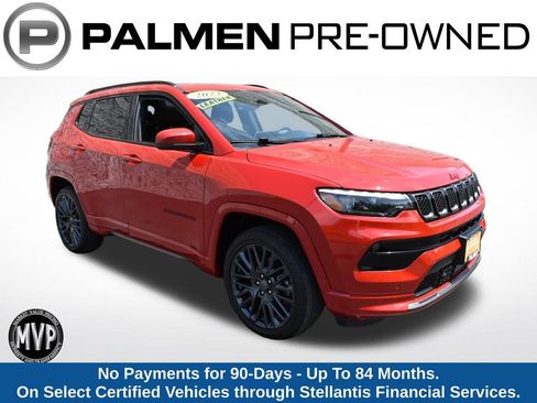 Certified 2023 Jeep Compass Limited w/ Elite Group for (Red) Edition AWD/4WD image 1