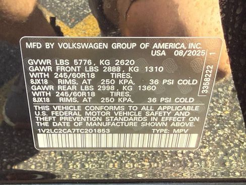 Certified 2026 Volkswagen Atlas Cross Sport SE AWD/4WD image 23