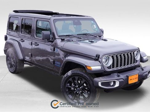 Certified 2025 Jeep Wrangler Unlimited Sahara w/ Safety Group image 1