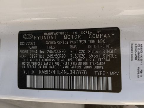Used 2022 Hyundai Palisade Calligraphy w/ Winter Package FWD image 33