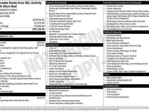 New 2026 Hyundai Santa Cruz SEL AWD/4WD image 3