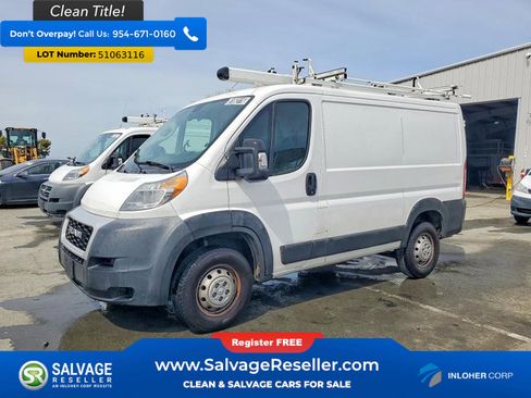 Used 2019 RAM ProMaster 1500 FWD image 1
