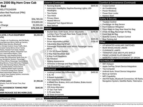 New 2026 RAM 2500 Big Horn image 4