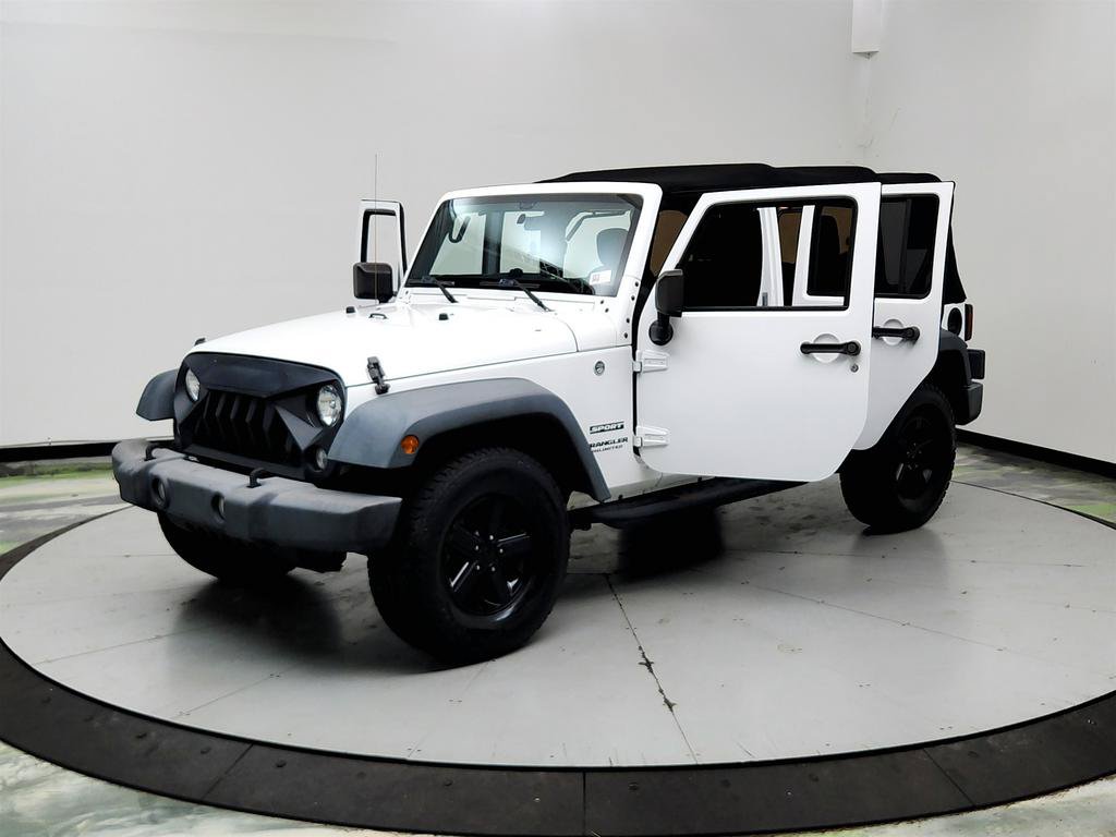 Used 2017 Jeep Wrangler Unlimited Sport w/ Max Tow Package AWD/4WD image 9