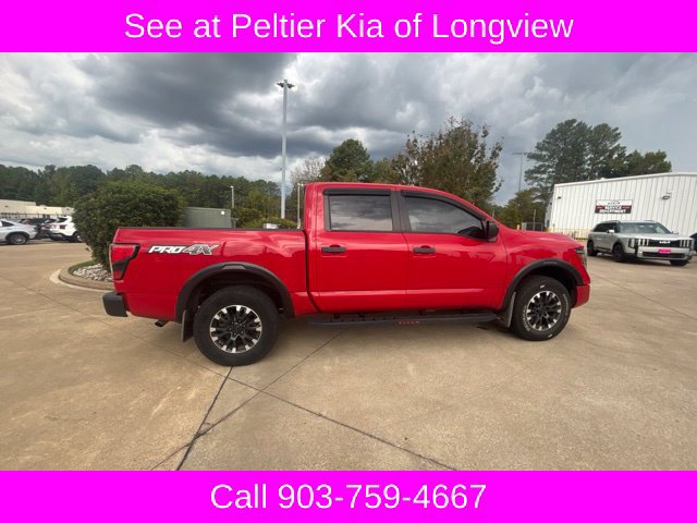 Used 2022 Nissan Titan PRO-4X w/ Off Road Protection Package AWD/4WD image 12