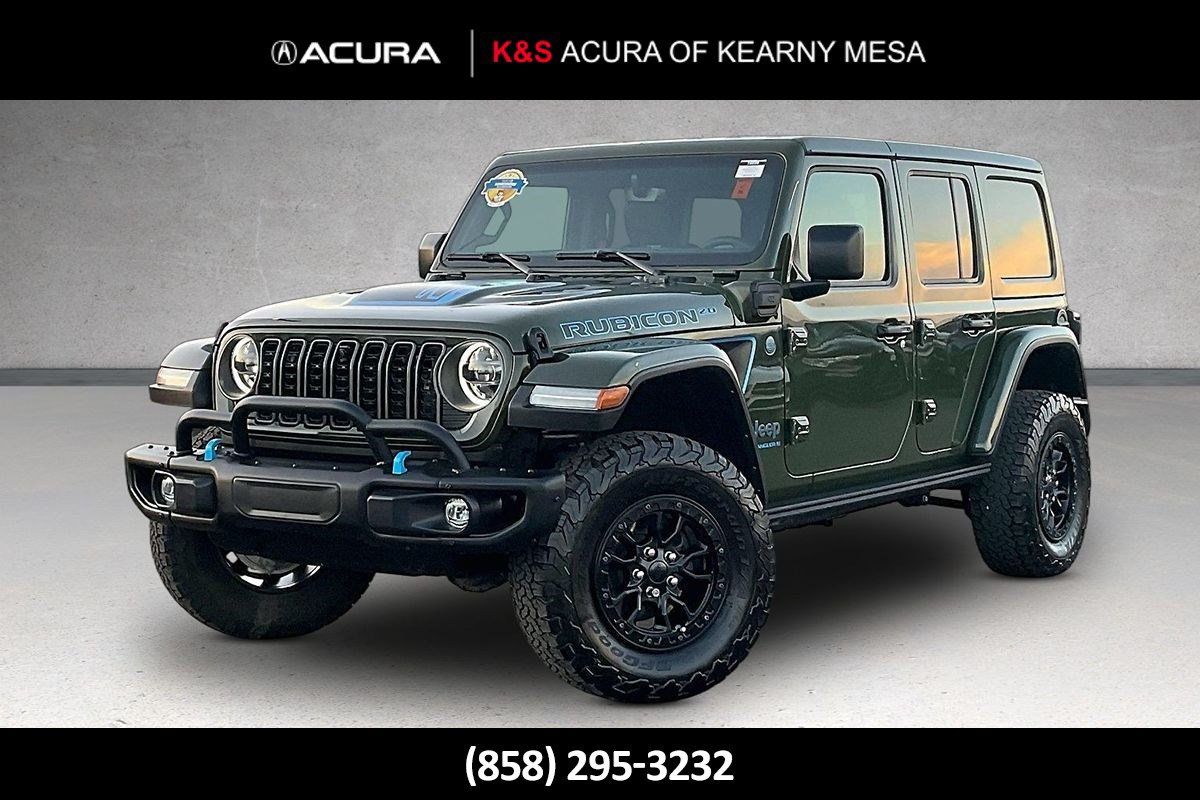 Used 2023 Jeep Wrangler Unlimited Rubicon 4xe AWD/4WD image 1