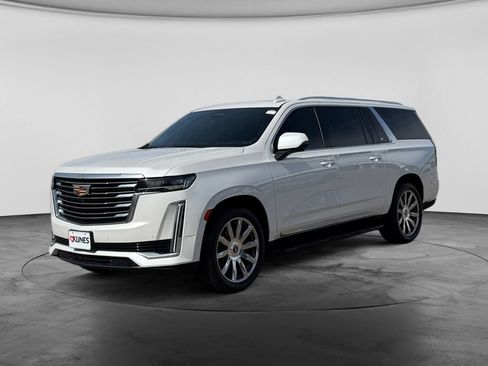 Used 2021 Cadillac Escalade ESV Premium Luxury Platinum w/ Heavy-Duty Trailer Package AWD/4WD image 3