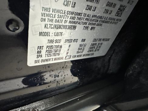 Certified 2021 Chevrolet Trax LS w/ Tint and Cruise Package image 35