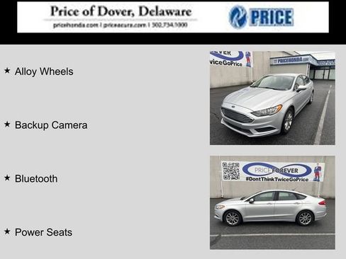 Used 2017 Ford Fusion SE w/ Fusion SE Technology Package image 2