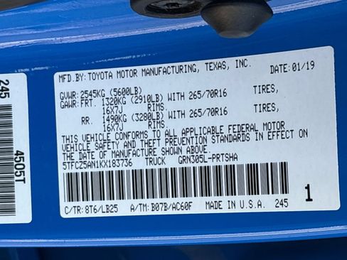 Used 2019 Toyota Tacoma TRD Pro AWD/4WD image 27