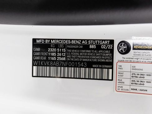 Used 2022 Mercedes-Benz SL 55 AMG 4MATIC w/ Driver Assistance Package image 41