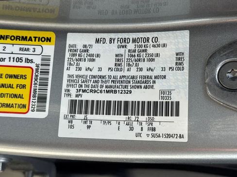 Used 2021 Ford Bronco Sport Outer Banks image 31