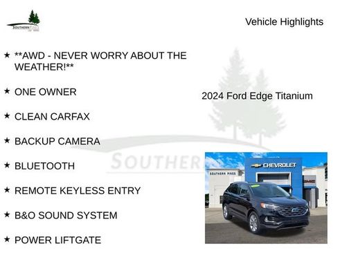 Used 2024 Ford Edge Titanium AWD/4WD image 8