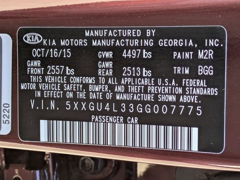 Used 2016 Kia Optima EX w/ Premium Package image 23