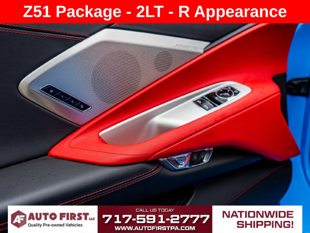 Used 2023 Chevrolet Corvette Stingray Preferred Cpe w/ Z51 Performance Package RWD image 21