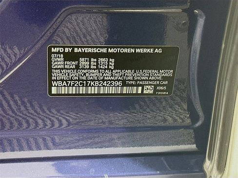 Used 2019 BMW ALPINA B7 xDrive w/ Luxury Rear Seating Package image 37