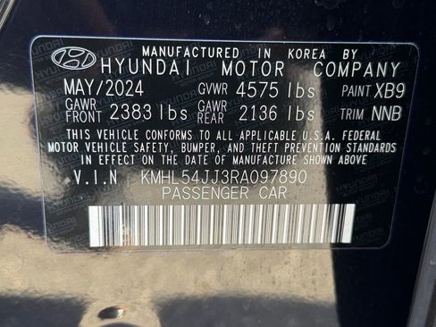 Certified 2024 Hyundai Sonata Limited image 27
