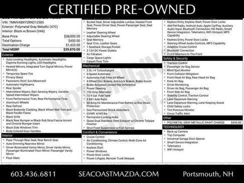 Used 2024 MAZDA CX-50 AWD 2.5 Turbo image 7