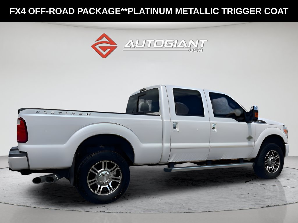 Used 2013 Ford F350 Platinum w/ FX4 Off Road Pkg AWD/4WD image 8
