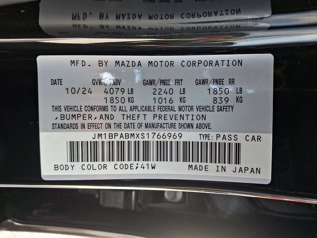 Certified 2025 MAZDA MAZDA3 s FWD image 26