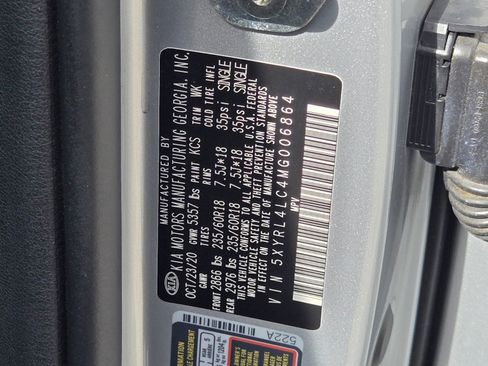 Used 2021 Kia Sorento S w/ Panoramic Sunroof Package image 32