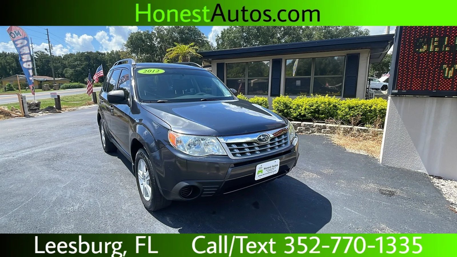Used 2012 Subaru Forester 2.5X w/ Popular Pkg 1 AWD/4WD image 1