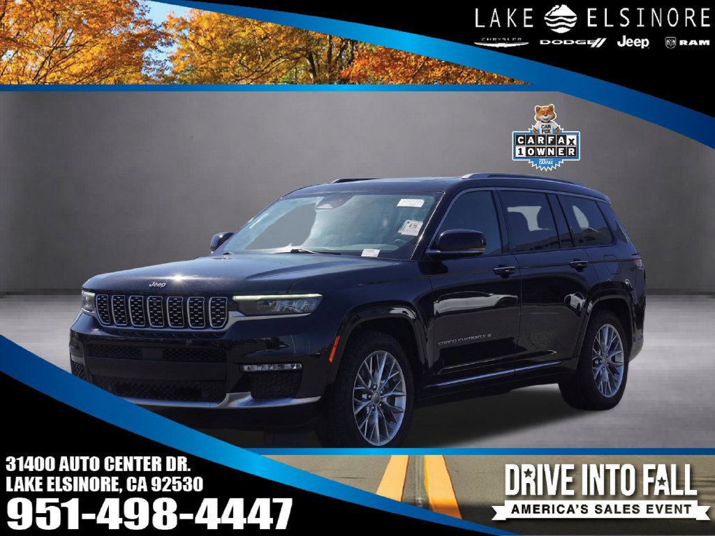Certified 2022 Jeep Grand Cherokee L Summit AWD/4WD image 1