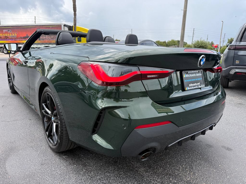 Used 2023 BMW 430i Convertible w/ M Sport Package RWD image 9