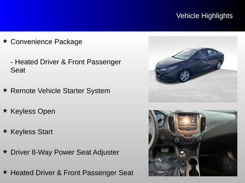 Used 2017 Chevrolet Cruze LT w/ Convenience Package image 8