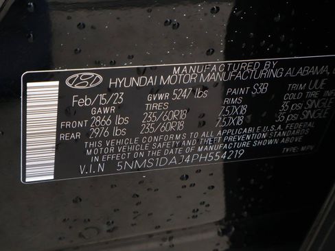 Used 2023 Hyundai Santa Fe SE w/ Cargo Package AWD/4WD image 20
