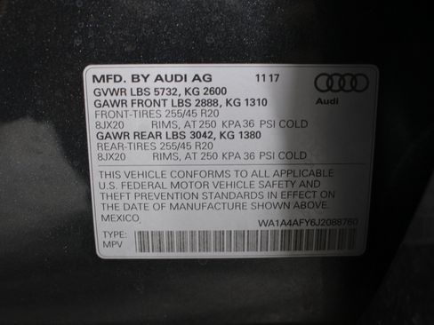 Used 2018 Audi SQ5 Premium Plus w/ Navigation Package AWD/4WD image 42