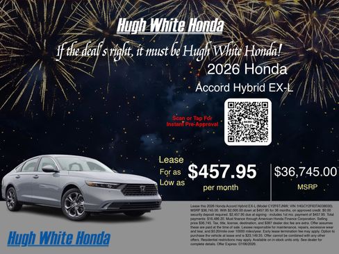 New 2026 Honda Accord EX-L image 3