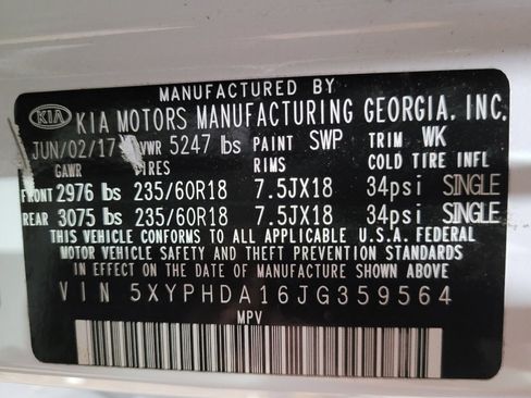 Used 2018 Kia Sorento EX AWD/4WD image 33