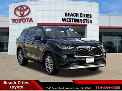 Used 2023 Toyota Highlander Platinum