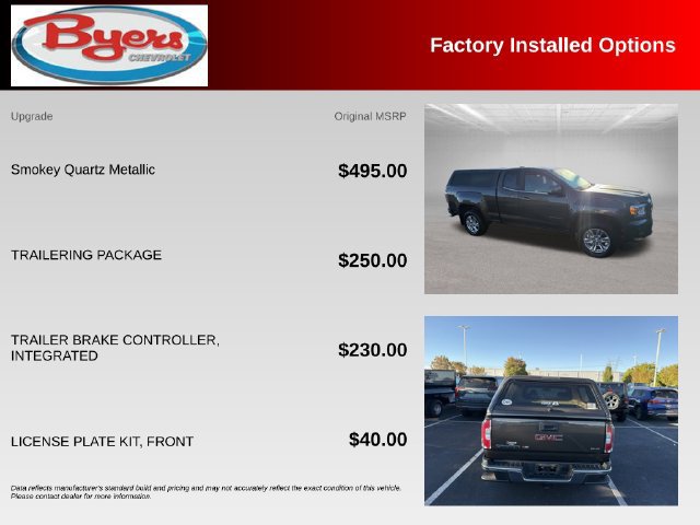 Used 2020 GMC Canyon SLE w/ Trailering Package AWD/4WD image 10
