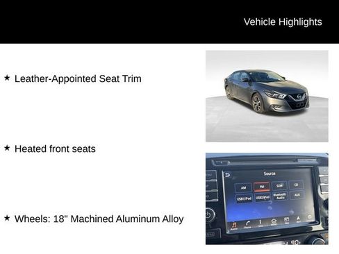 Used 2017 Nissan Maxima 3.5 SL image 12