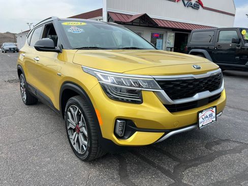 Used 2021 Kia Seltos SX AWD/4WD image 3