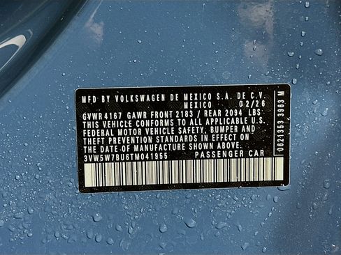 New 2026 Volkswagen Jetta S image 29