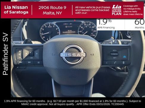New 2026 Nissan Pathfinder SV image 16
